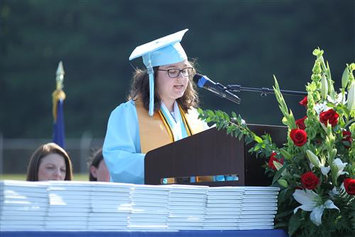 Hunter Huss High Valedictorian Gabriela Fonseca 